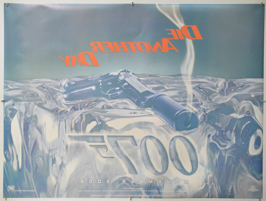 007 : Die Another Day (Back) Cinema Quad Movie Poster