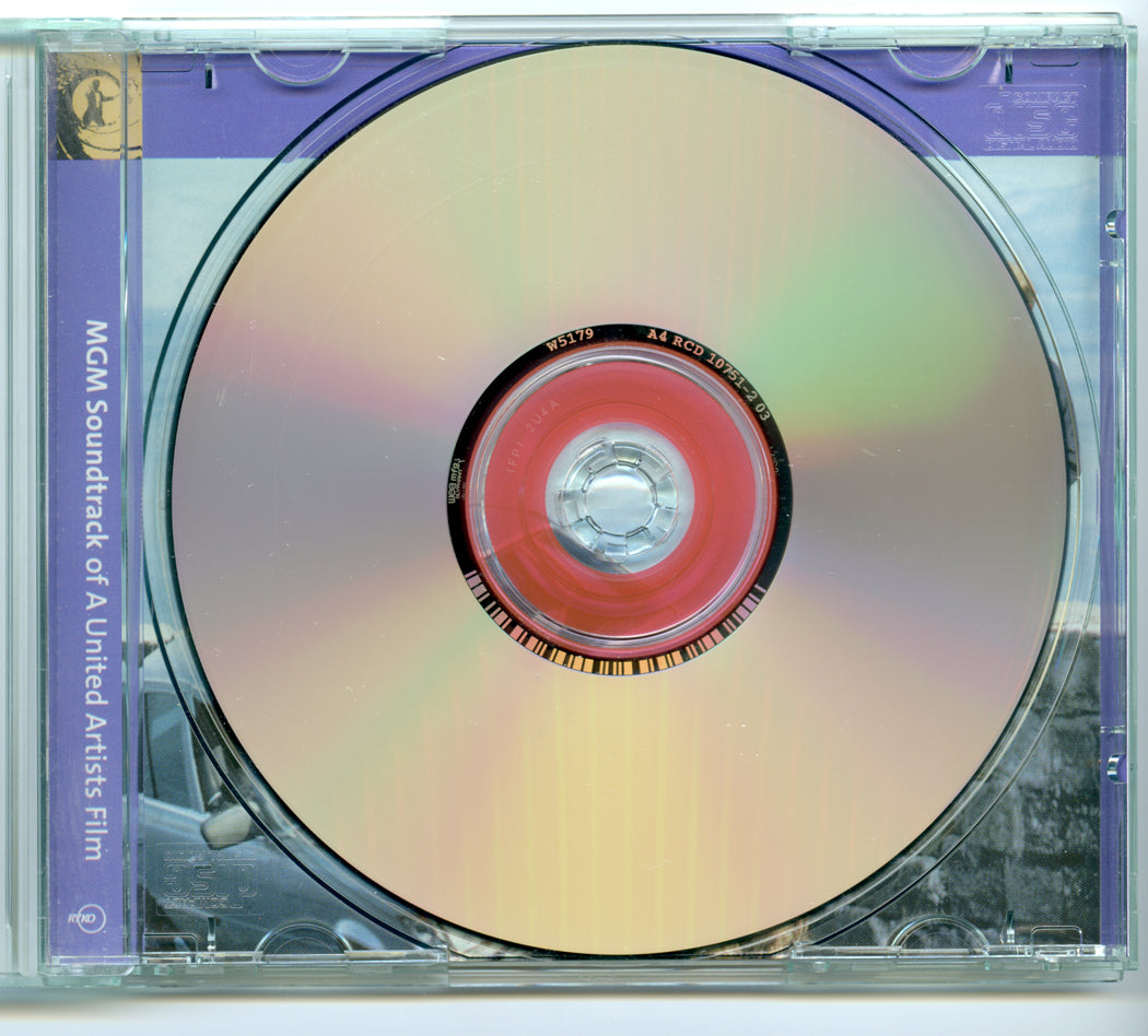 007 : FOR YOUR EYES ONLY Original CD Soundtrack (CD face)