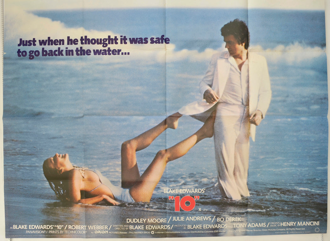 10 Original Quad Poster - Film Poster - Movie Poster