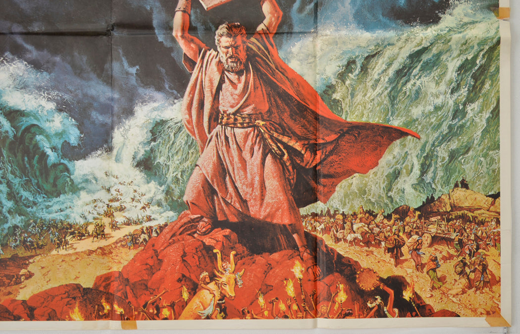 THE TEN COMMANDMENTS (Bottom Right) Cinema Quad Movie Poster
