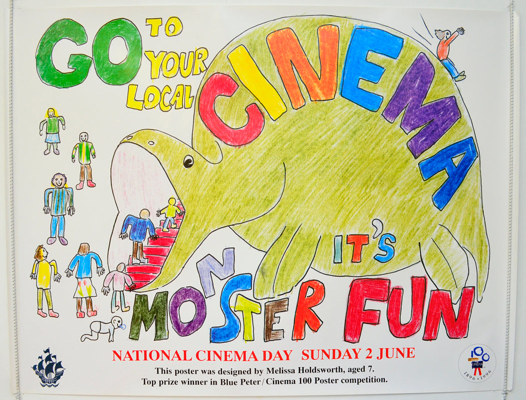 100 Years Of Cinema Original British Quad Poster - Film Poster - Movie Poster