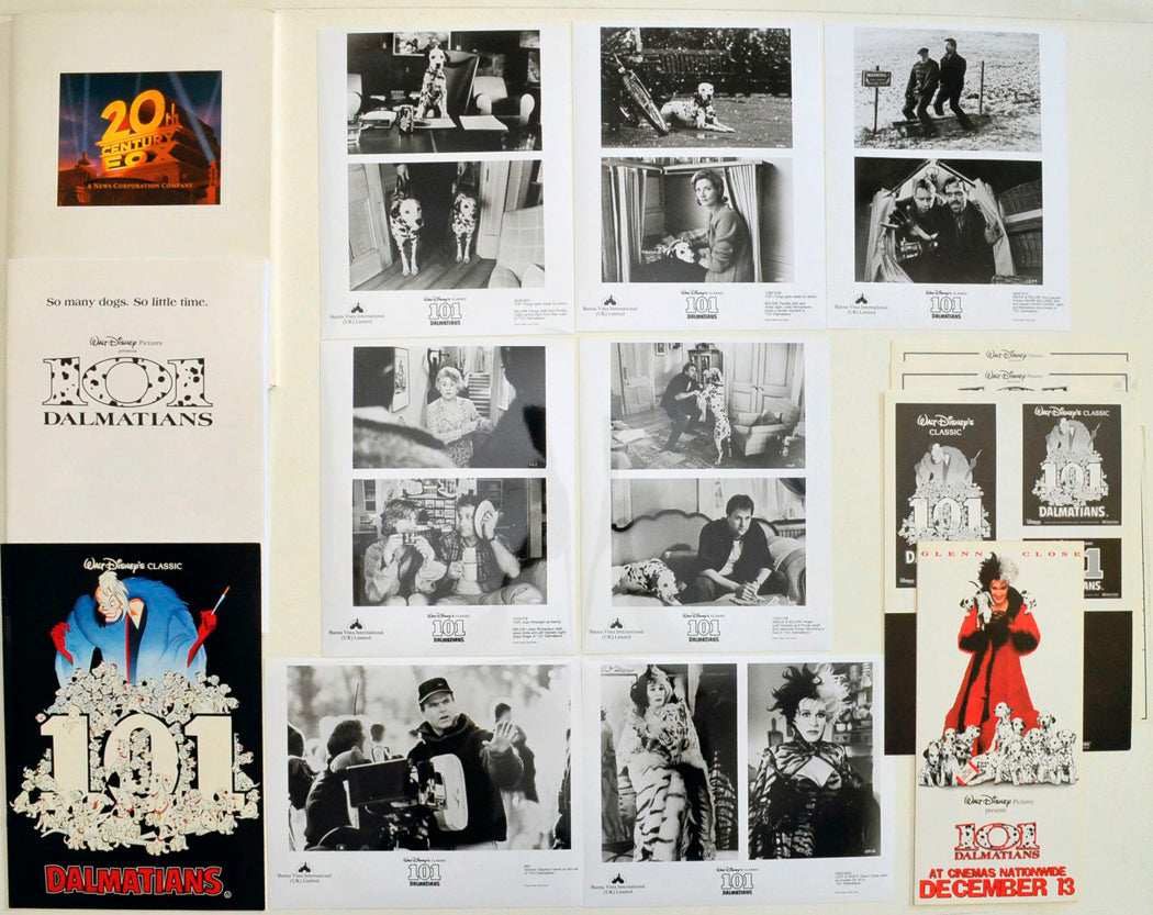101 Dalmatians Original Cinema Exhibitors Press Kit