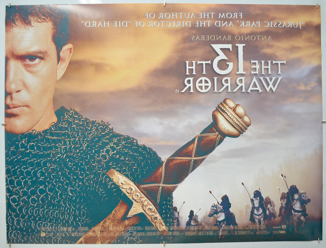 THE 13TH WARRIOR (Back) Cinema Quad Movie Poster