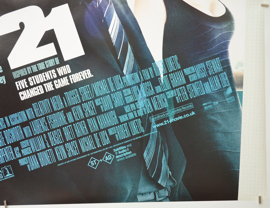 21 (Bottom Right) Cinema Quad Movie Poster