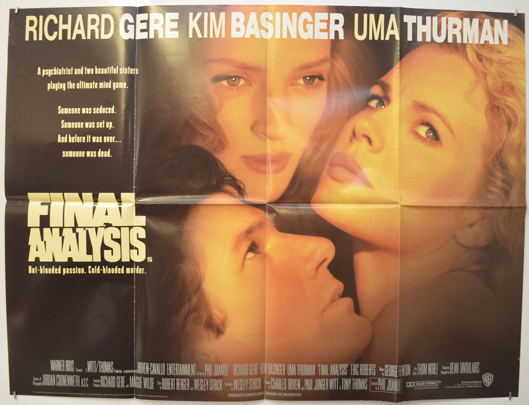 Lot of 10 Cinema Quad Movie Posters