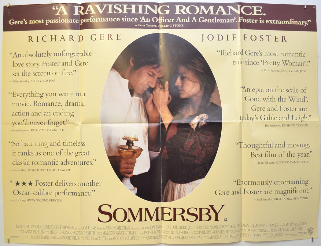 Lot of 10 Cinema Quad Movie Posters