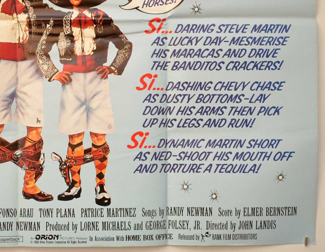 THREE AMIGOS (Bottom Right) Cinema Quad Movie Poster