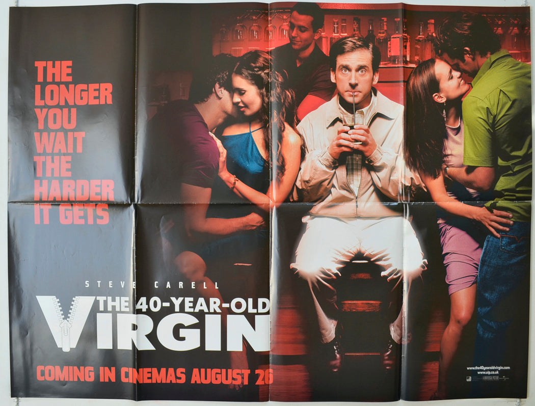 The 40 Year Old Virgin Original Quad Poster - Film Poster - Movie Poster