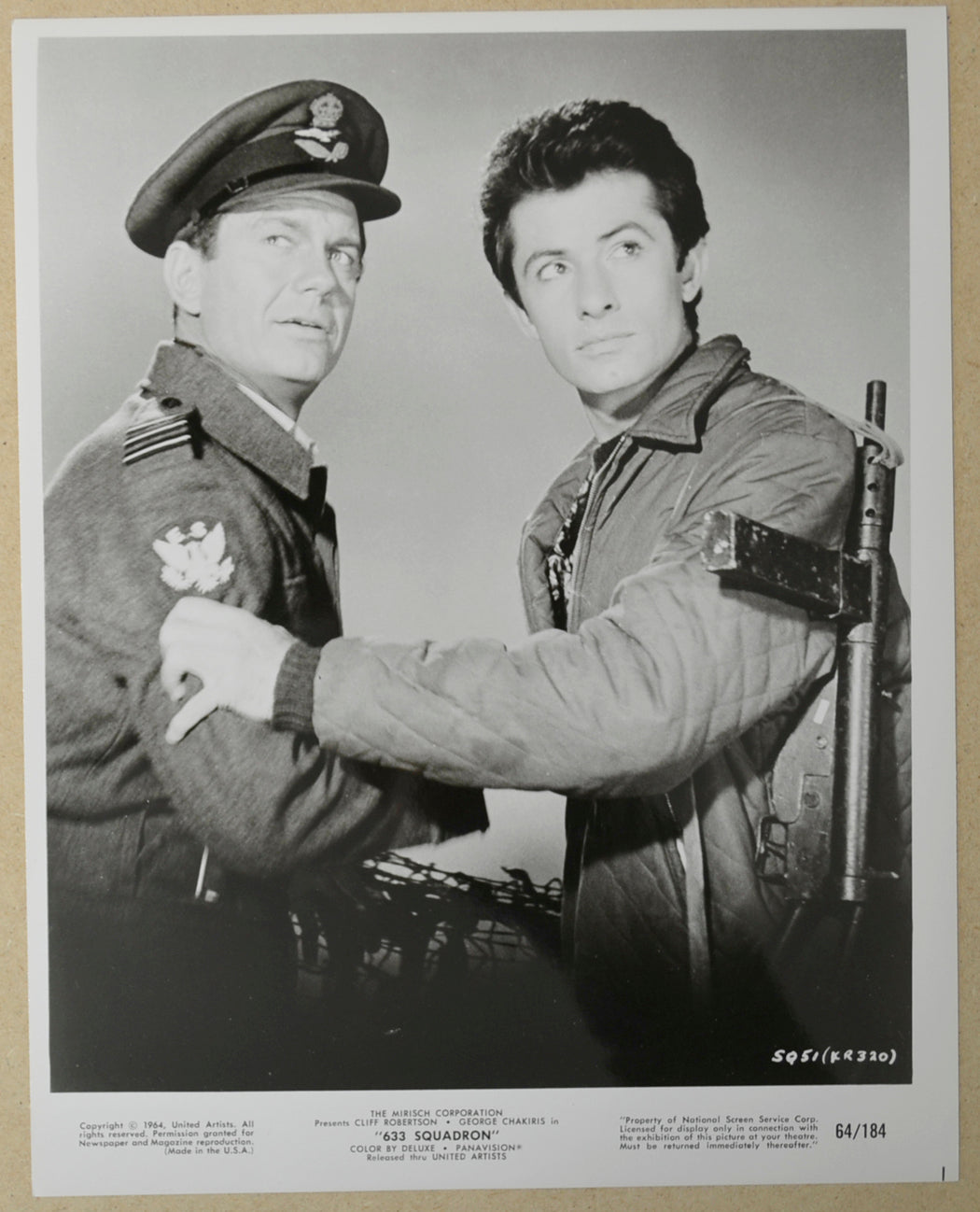 633 SQUADRON (Still 3) Cinema Black and White Press Stills