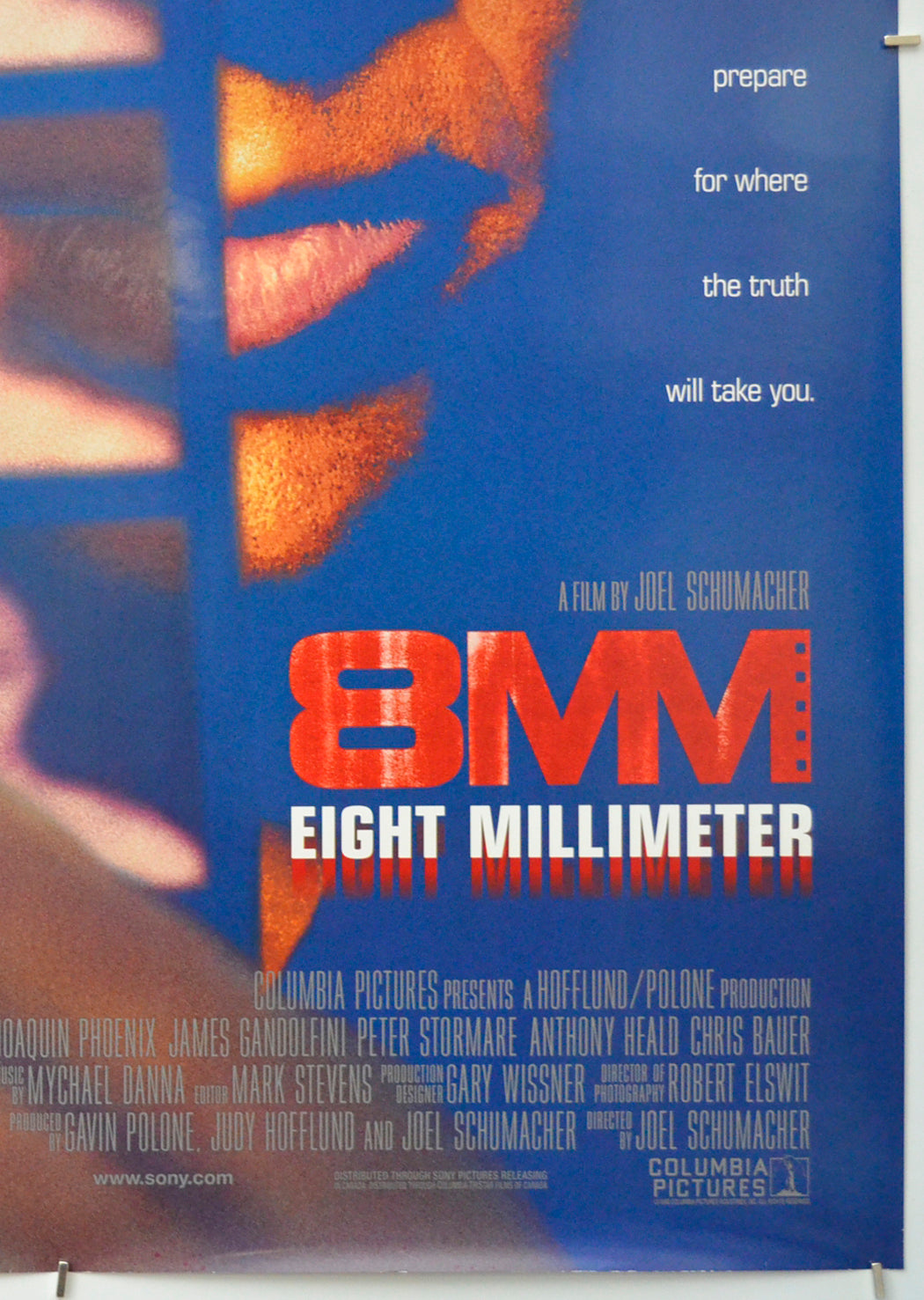 8MM (Bottom Right) Cinema One Sheet Movie Poster