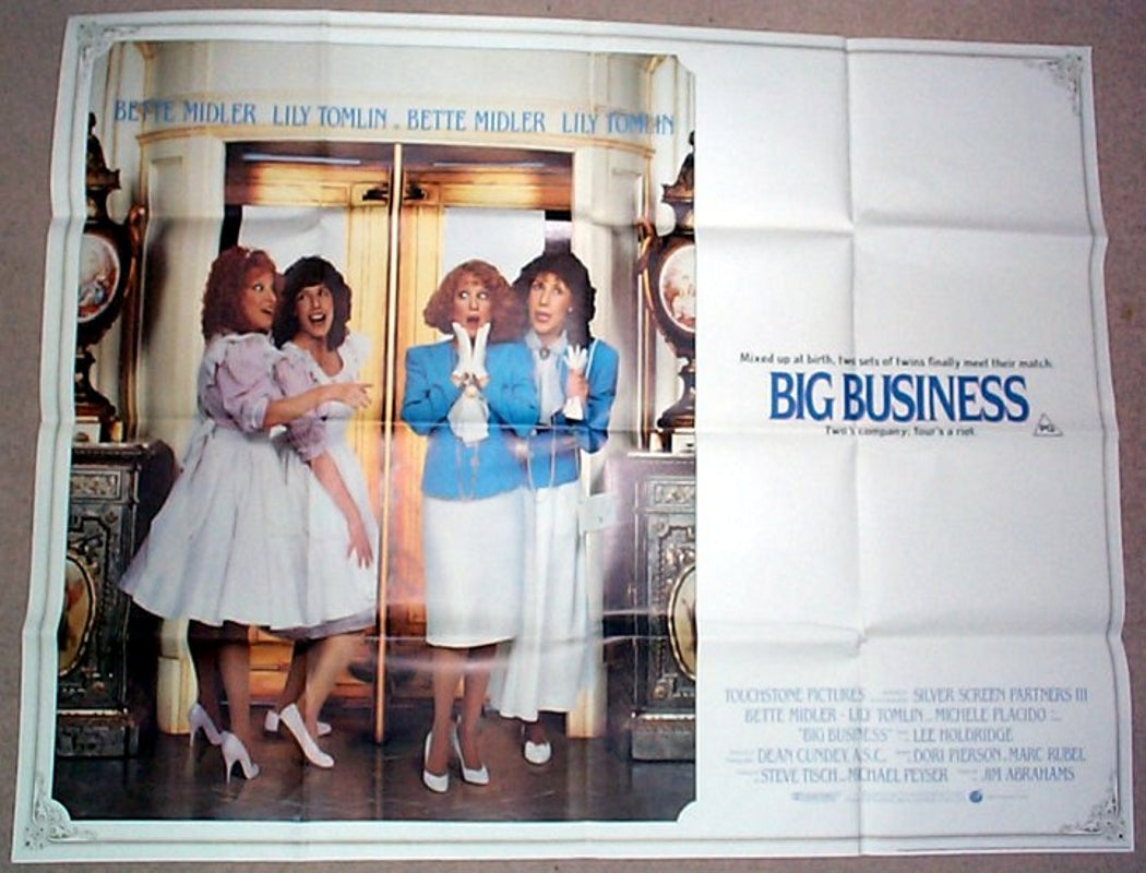 Big Business Original Quad Movie Poster
