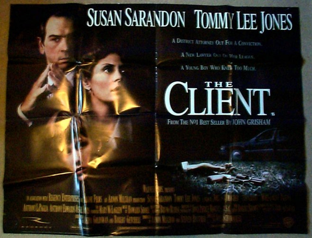 The Client Original Quad Movie Poster