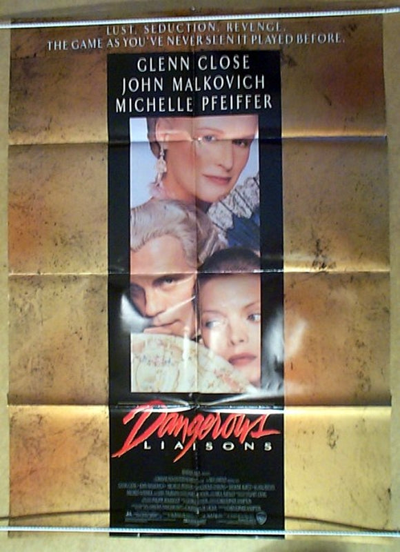 Dangerous Liaisons One Sheet Movie Poster