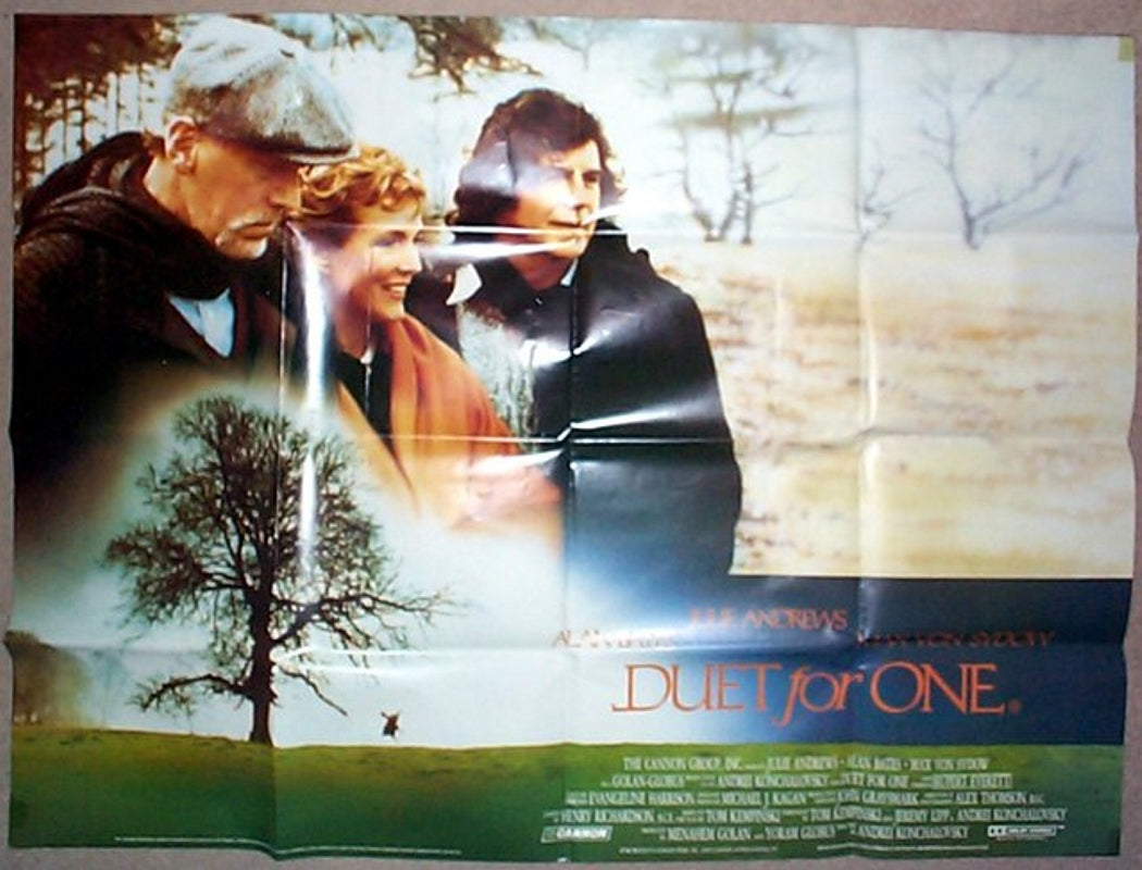 Duet For One Original Quad Movie Poster
