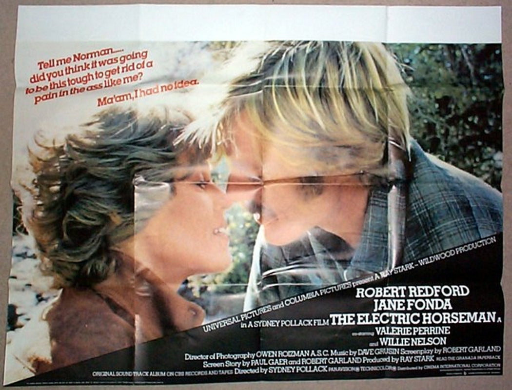 The Electric Horseman Original Quad Movie Poster