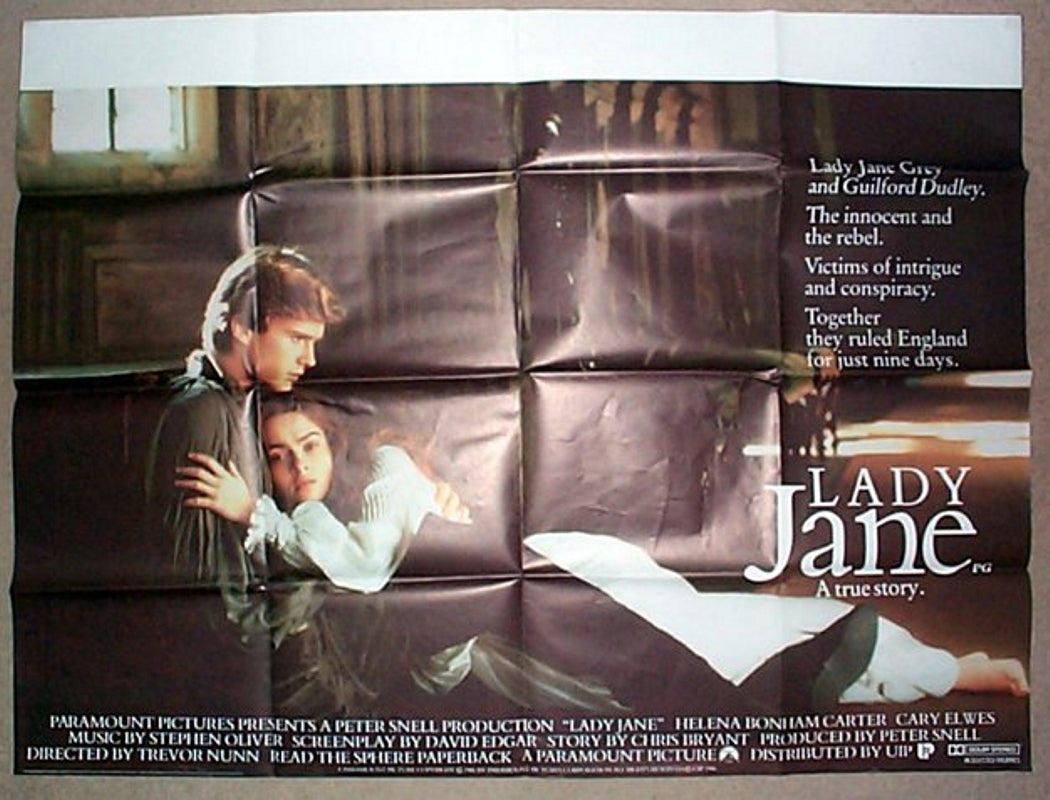 Lady Jane Original Quad Movie Poster