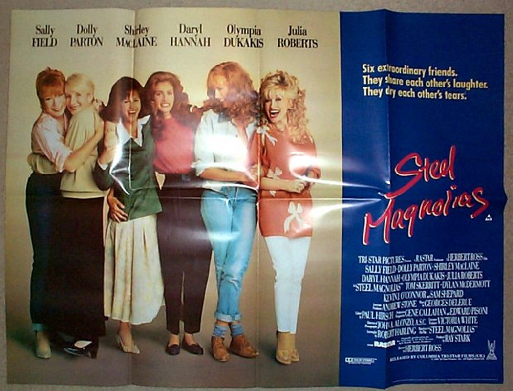 Steel Magnolias Original Quad Movie Poster