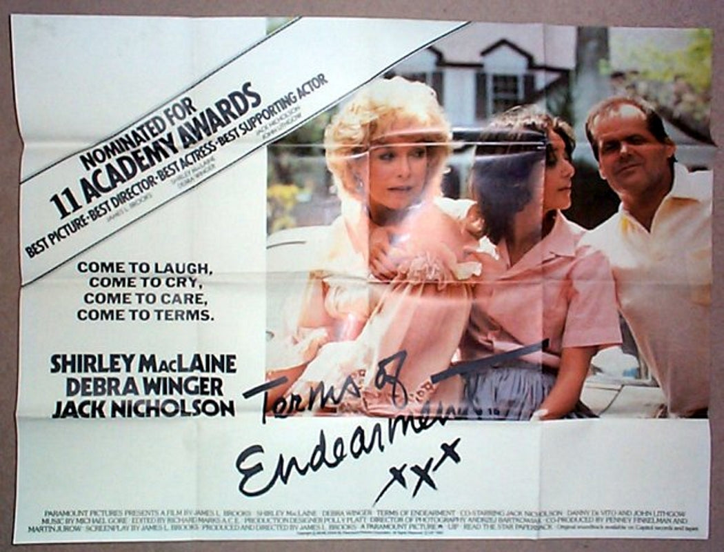 Terms Of Endearment Original Quad Movie Poster