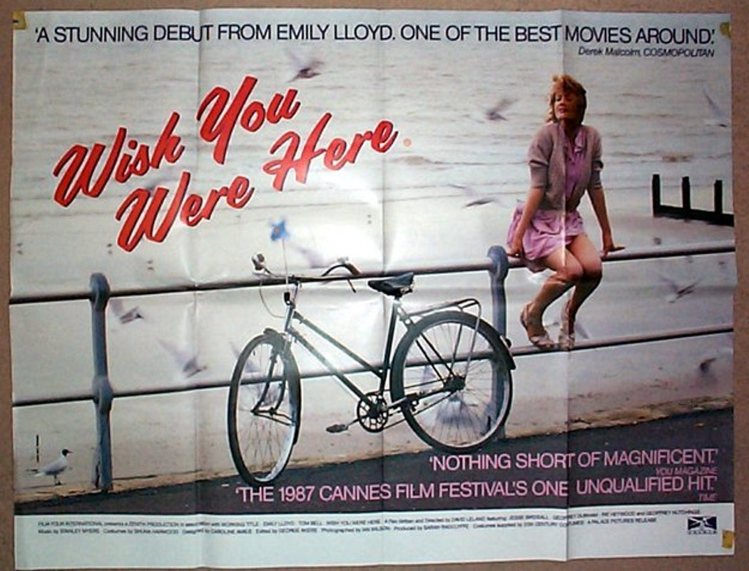 Wish You Were Here Original Quad Movie Poster