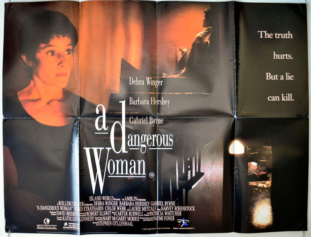 A Dangerous Woman Original British Quad Poster - Movie Poster
