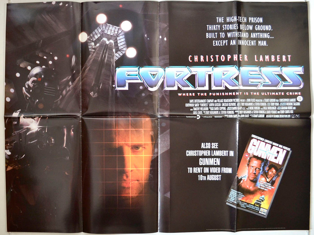 Fortress Original British Quad Poster - Movie Poster