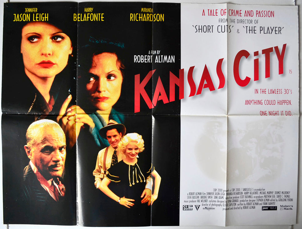 Kansas City Original British Quad Poster - Movie Poster