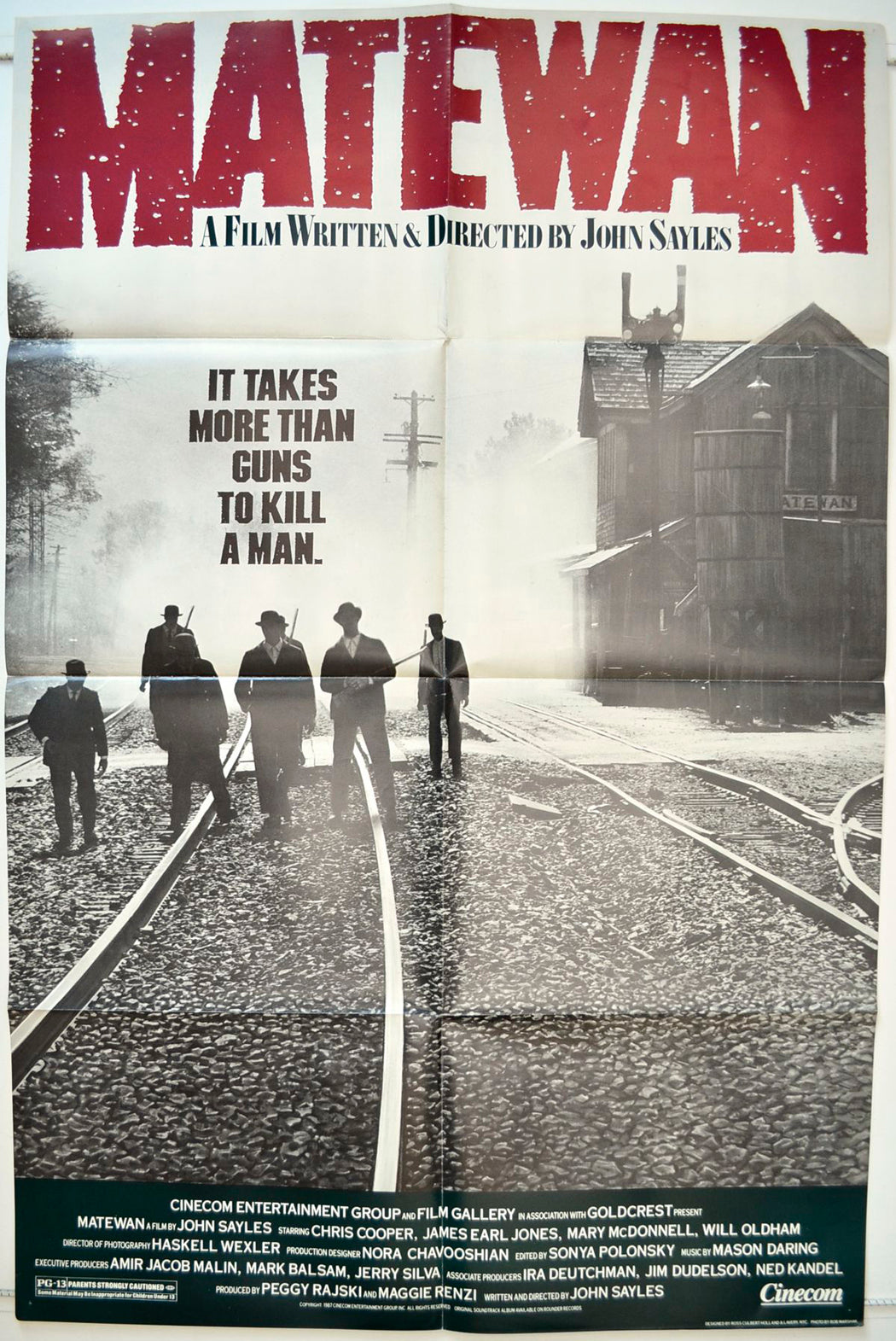 Matewan Original One Sheet Poster - Movie Poster