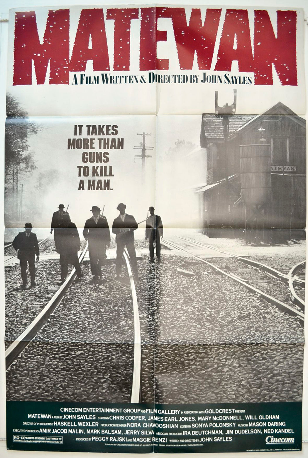 Matewan Original One Sheet Poster - Movie Poster