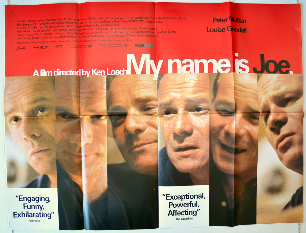 My Name Is Joe Original British Quad Poster - Movie Poster