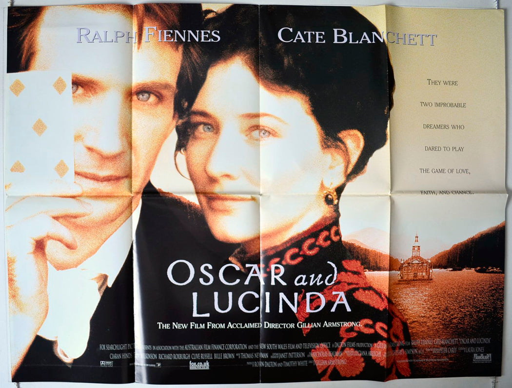 Oscar And Lucinda Original British Quad Poster - Movie Poster