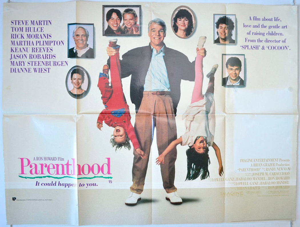 Parenthood Original British Quad Poster - Movie Poster