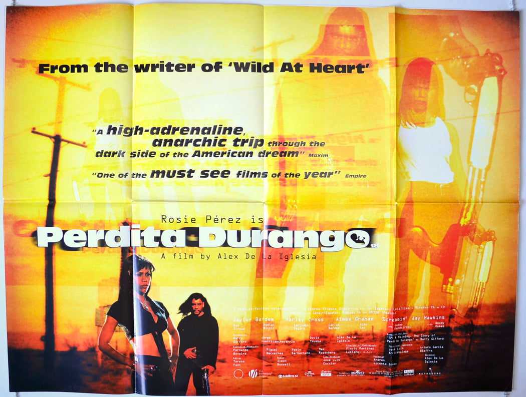 Perdita Durango (a.k.a. Dance With The Devil) Original British Quad Poster - Movie Poster