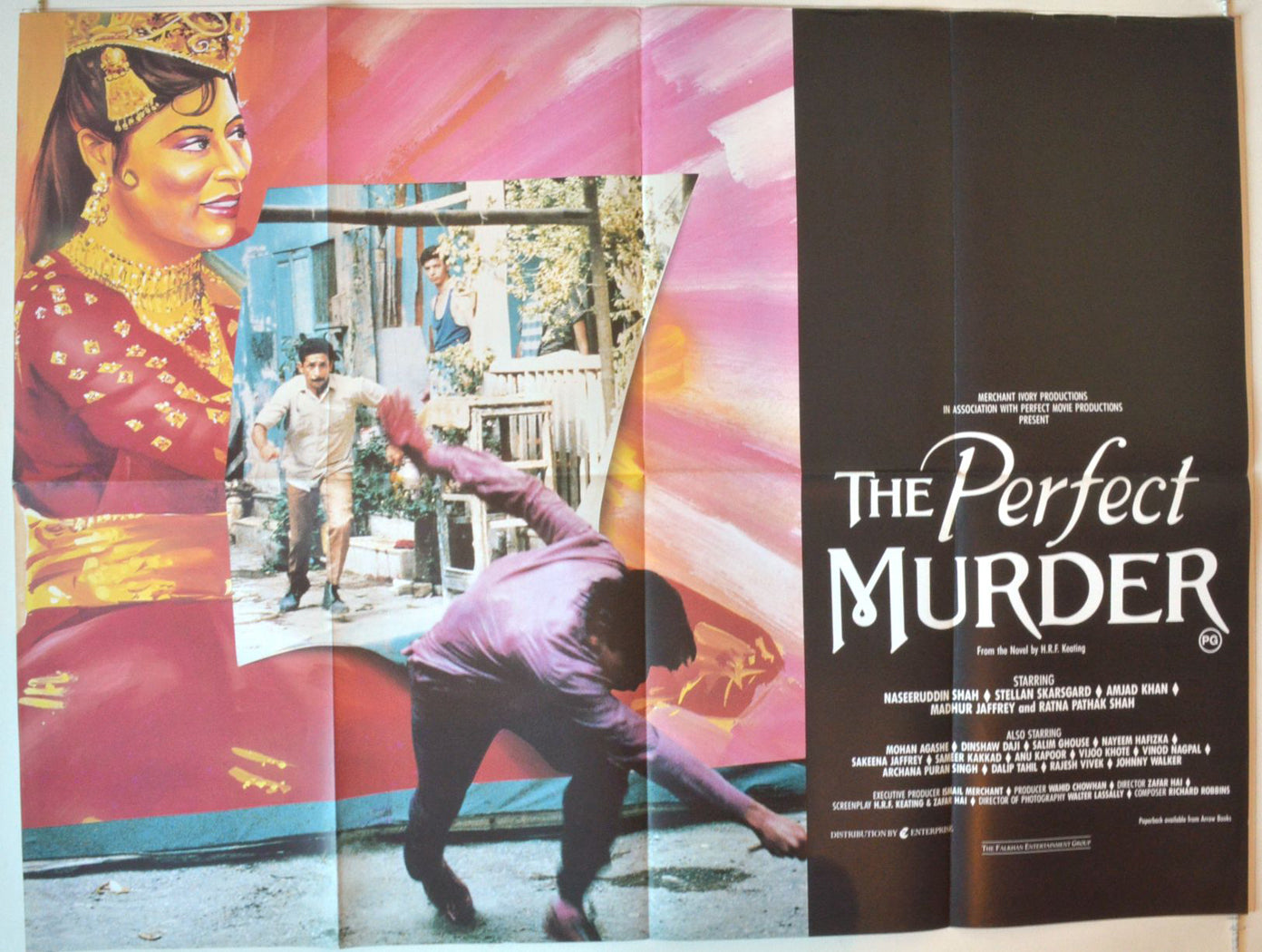 The Perfect Murder Original British Quad Poster - Movie Poster