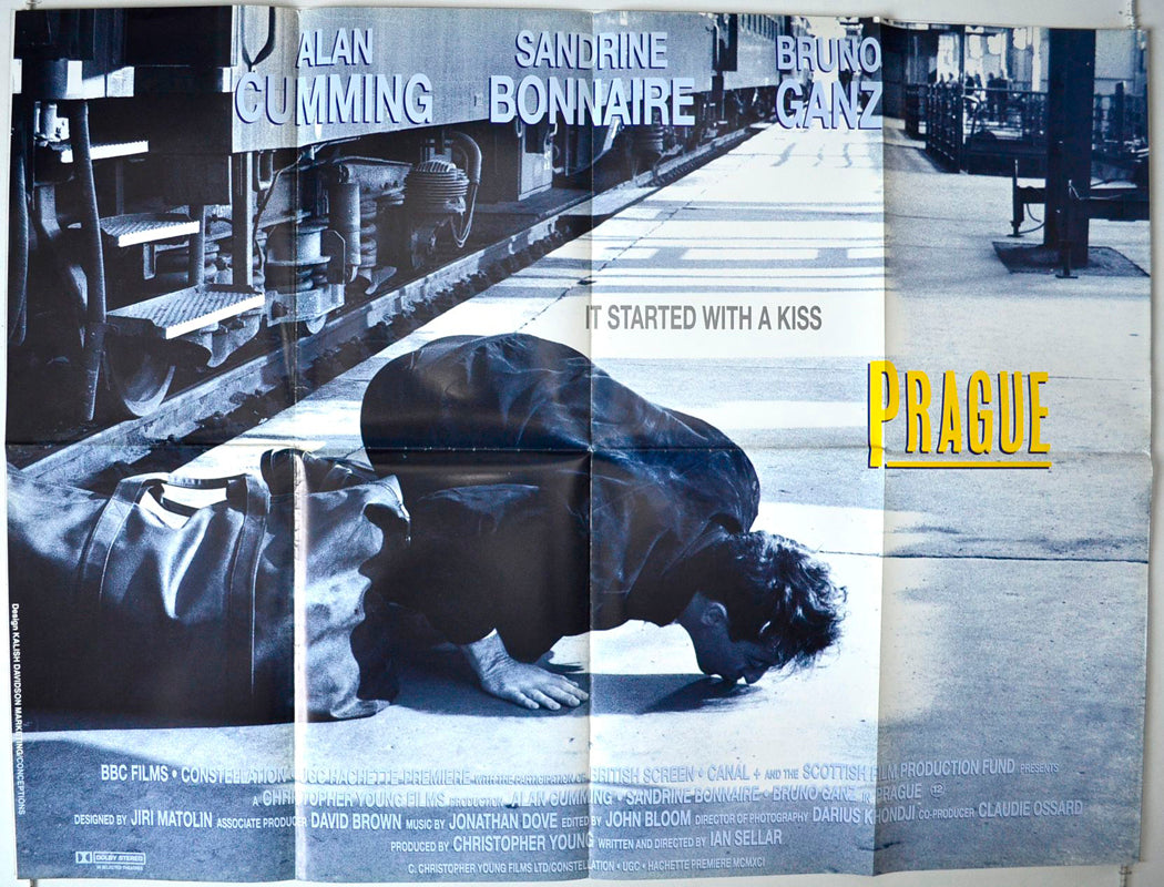 Prague Original British Quad Poster - Movie Poster