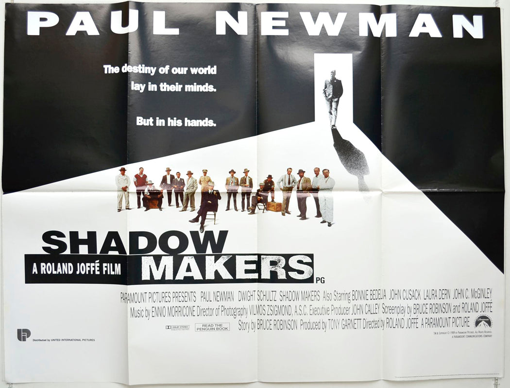 Shadow Makers (a.k.a. Fat Man And Little Boy) Original British Quad Poster - Movie Poster