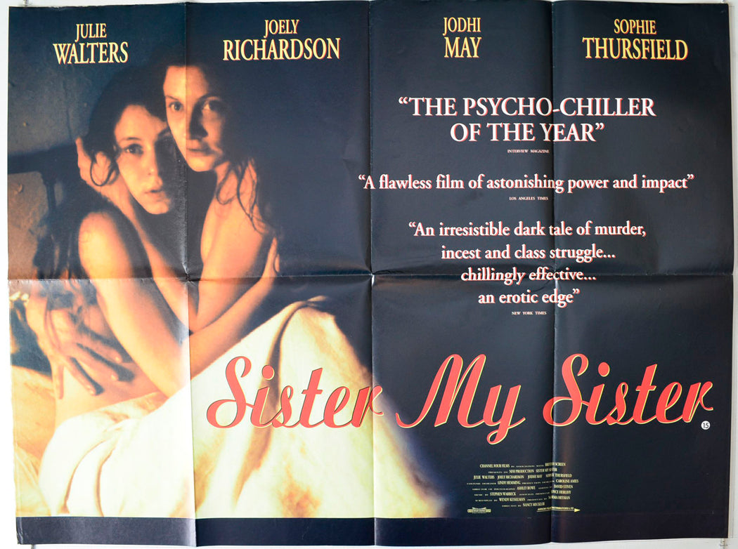 Sister My Sister Original British Quad Poster - Movie Poster
