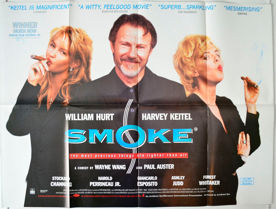 Smoke Original British Quad Poster - Movie Poster