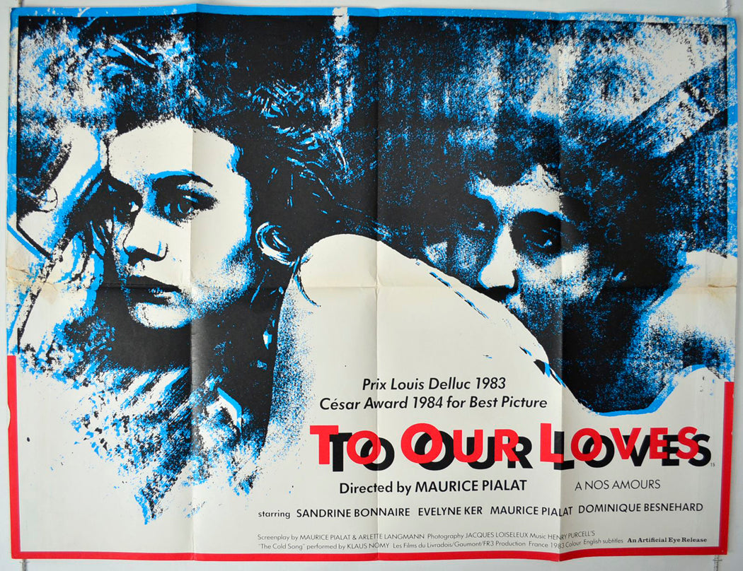 To Our Loves (a.k.a. À nos amours) Original British Quad Poster - Movie Poster