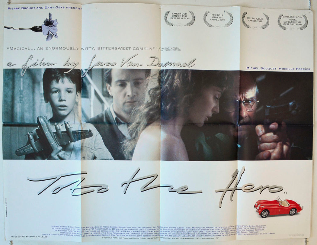 Toto The Hero (a.k.a. Toto Le Heros) Original British Quad Poster - Movie Poster