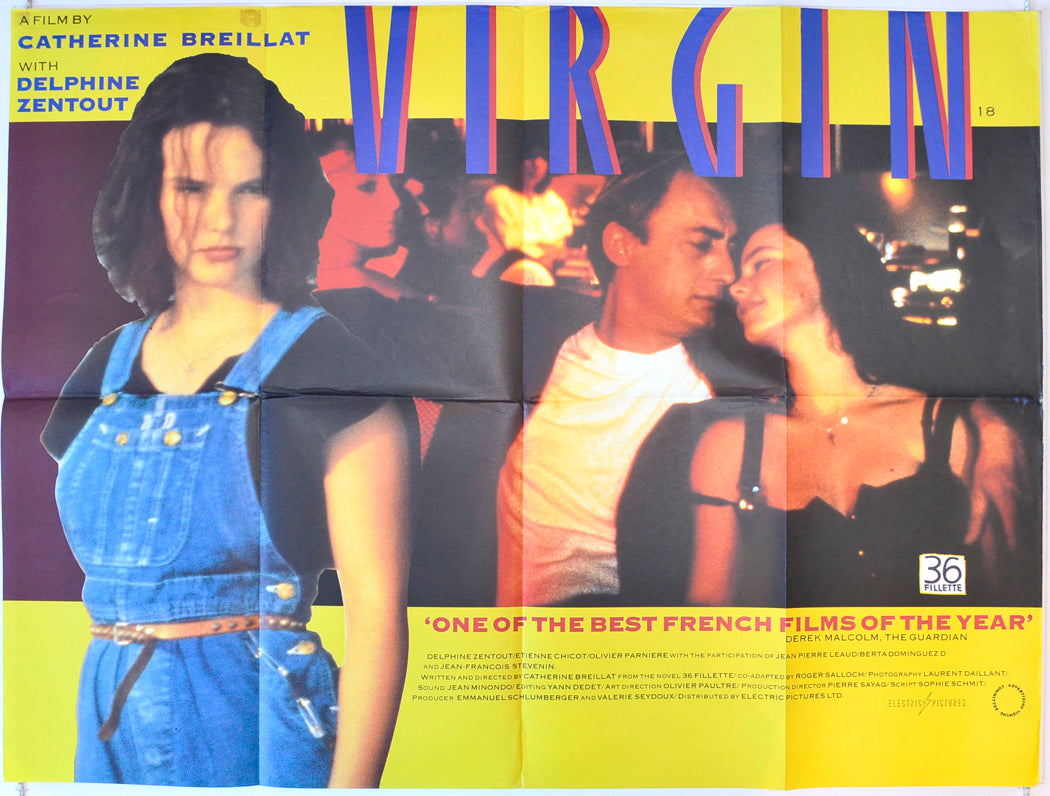 Virgin (a.k.a. 36 fillette) Original British Quad Poster - Movie Poster