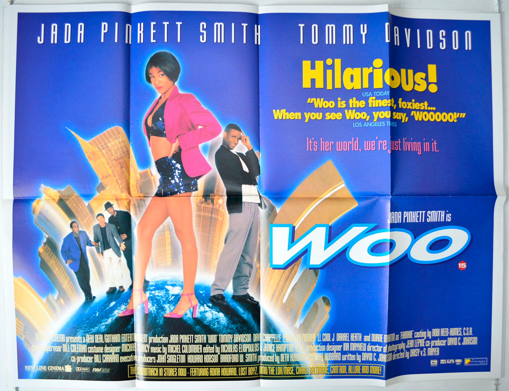 Woo Original British Quad Poster - Movie Poster