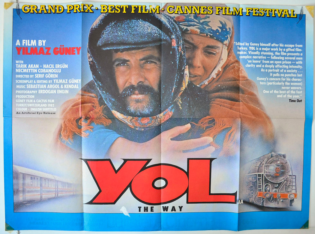 Yol (a.k.a. The Way) Original British Quad Poster - Movie Poster