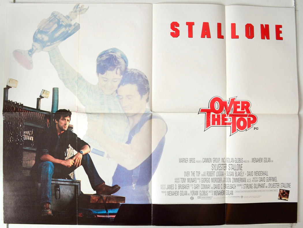 Over The Top (Design 1) Original British Quad Poster - Movie Poster