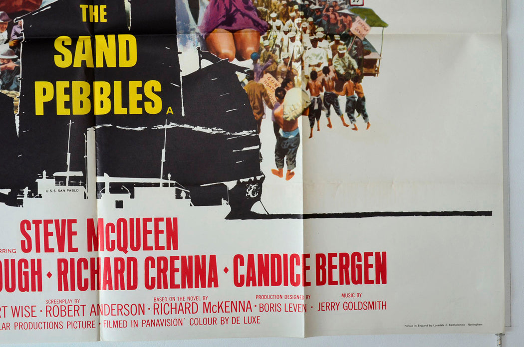 “The Sand Pebbles” Original British Quad Poster - Movie Poster