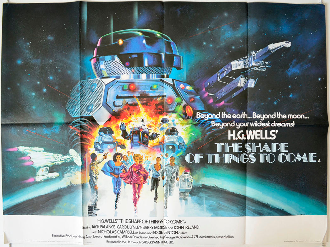 The Shape Of Things To Come (a.k.a. H.G. Wells’ The Shape Of Things To Come) Original British Quad Poster - Movie Poster