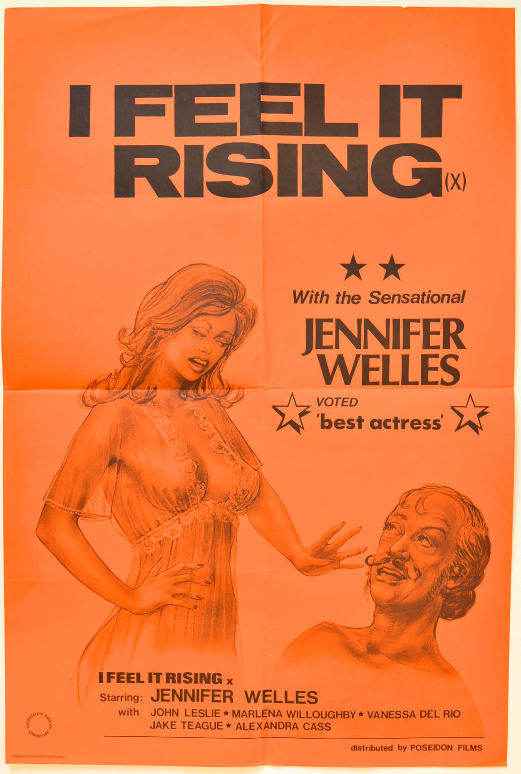 I Feel It Rising (a.k.a. Temptations) Original Double Crown Poster - Movie Poster