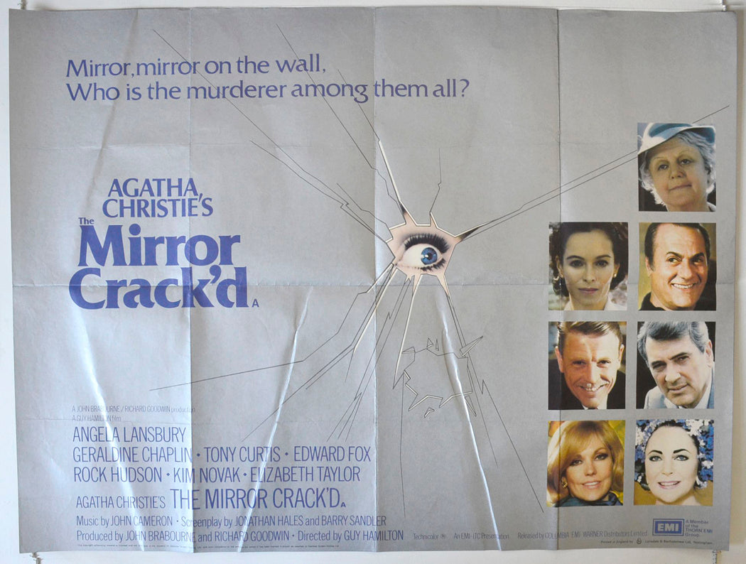 Agatha Christie's : The Mirror Crack'd (a.k.a. The Mirror Cracked) Original British Quad Poster - Movie Poster