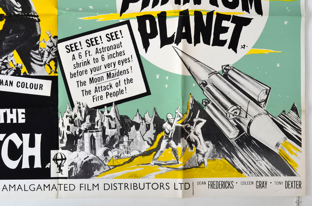 “Guns Of The Black Witch / Phantom Planet” Original British Quad Poster - Movie Poster