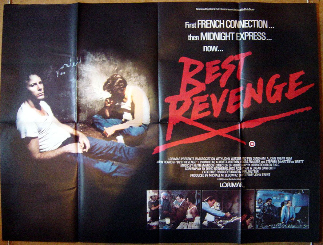 Best Revenge Original Quad Movie Poster