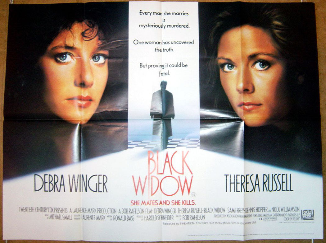 Black Widow Original Quad Movie Poster